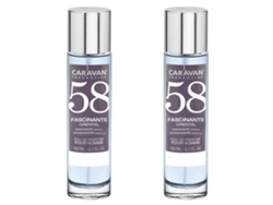 Set de 2 perfume de hombre nº58 150ml CARAVAN