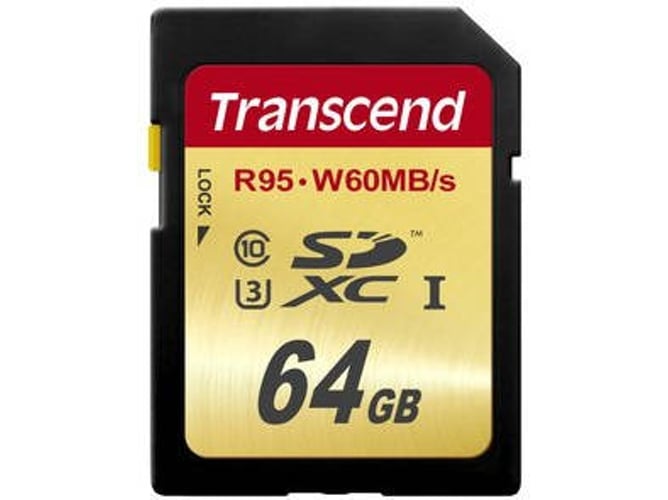 Tarjeta de Memoria TRANSCEND TS64GSDU3