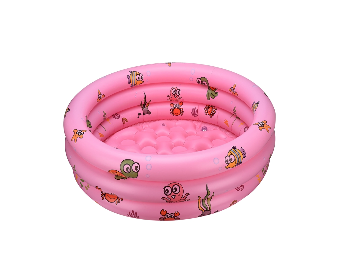 Piscina Hinchable Redonda Para Bebés De 80 Cm, De Material Suave, Para Jardín E Interior.