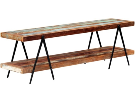 Mueble para la televisión VIDAXL Marrón Madera (160x40x50 cm )