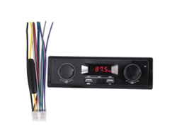 Autorradio con reproducción de MP3 y entrada USB (sin marca)