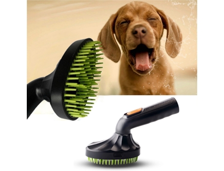 Aspiradora de masaje para perros y gatos, aspiradora para quitar el polvo y la piel, boquilla para cepillo de pelo para el cuidado de la aspiradora