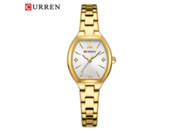 Reloj De Pulsera De Moda Para Mujer Con Correa De Acero, Forma Sencilla De Tonel, Movimiento De Cuarzo.