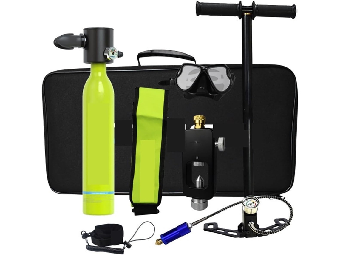Mini Cilindro De Buceo, Cilindro De Oxígeno De 0,5 L, Equipo Portátil De Apnea Con