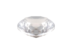 Pisapapeles decorativo de cristal K9 de 60 mm con forma de diamante, ideal para crear arcoíris. Prisma de cristal con diamantes para mesa de boda.
