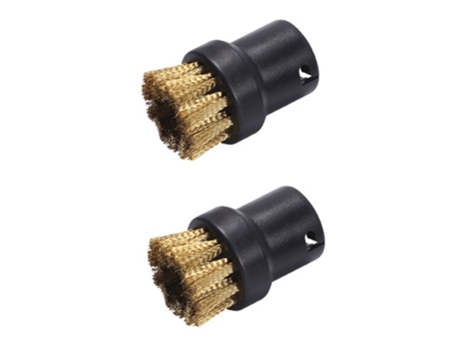 2 unids/set cepillo de limpieza a vapor pequeños cepillos redondos para Karcher SC1 SC2 SC3 SC4 SC5 SC7 CTK10 reemplazo para el hogar quitar el polvo