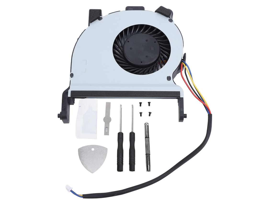 Ventoinha De Resfriamento De Cpu Para Notebook Com 4 Pinos, Conexão Fácil E Dissipação De Calor Eficiente