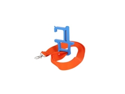 Touch-it Antibacteriano Lanyard Azul
