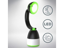 Lámpara De Mesa Led Para Exteriores, Linterna, Luz De Camping 3 En 1 Con 2 Niveles De Brillo, Portátil Y Plegable.