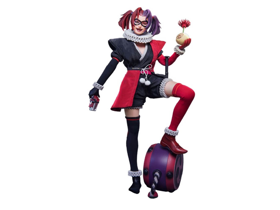 Figura Star Ace Toys BATMAN Harley Quinn Ninja Deluxe Escala 1:6 Figura de acción 12