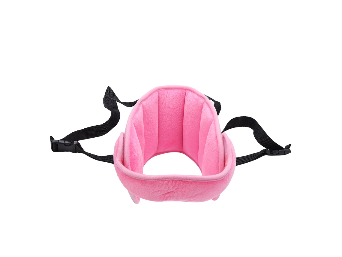 Banda de soporte ajustable para la cabeza del bebé, correa para dormir en el coche, soporte para la cabeza del asiento del coche