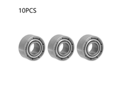 2026velora-10 Piezas Rodamiento De Bola De Ranura Profunda 684-zz 4x9x4mm Con Escudo Metalico