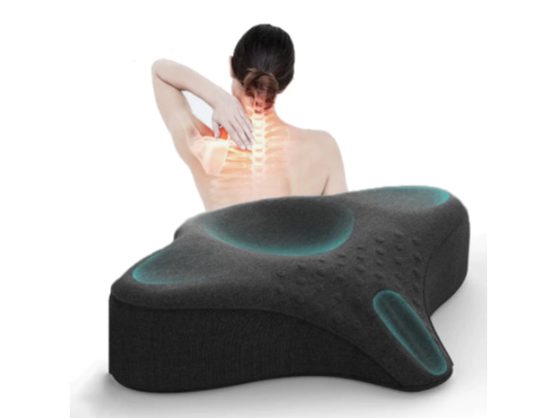 Almohada Cervical Ergonómica de Espuma Viscoelástica ORTOPRIME