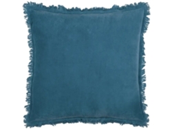 Cuscino Furn. Gracie Terciopelo Di Algodón Azul