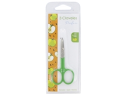 Tijeras de Uñas Curva Aroma a Manzana 3 CLAVELES