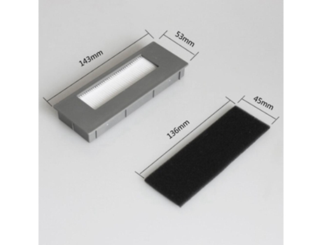 Escova lateral principal pano de esfregona com filtro hepa para ecovacs deebot ozmo 900dn5g
