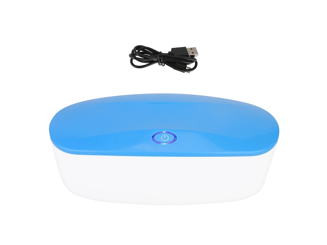 Caja De Desinfección Con Luz Ultravioleta Uvc Para Esterilizar Brochas De Maquillaje Y Herramientas De Uñas.
