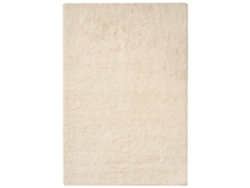 Tapete Casa De Banho Goela Branco Creme 60 X 90 Cm Algodã£o
