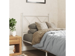 Cabecero De Metal Blanco 80 Cm