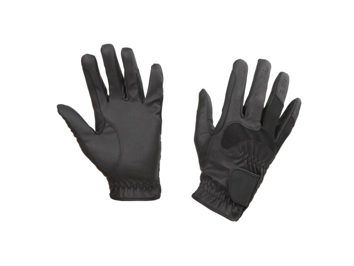 Guantes para Equitación KERBL (Mujer - Negro - L)