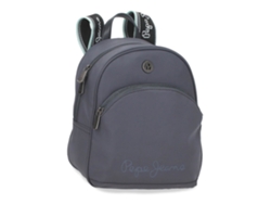 Mochila para portátil de 15" y tablet de 12" Pepe Jeans Corin azul, adaptable a trolley