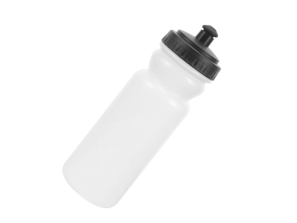 Botella de agua portátil de plástico para deportes, ideal para actividades físicas, juego de 2, blanca, para uso en exteriores. ELECTVAULT1