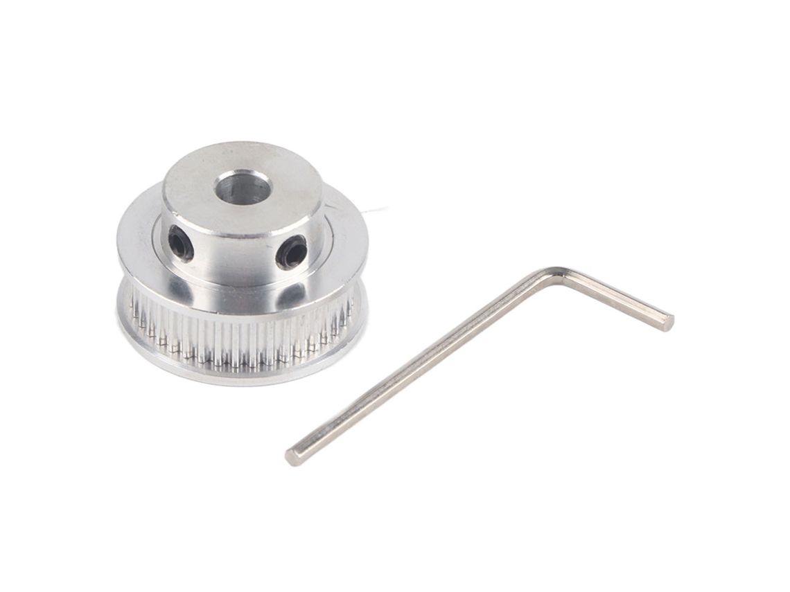 Polea De Distribución Gt2, 40 Dientes, Diámetro Interior 1:2345, 5/6/8/10/12 Mm, Para Correa De 6 Mm De Ancho Con Llave Allen.