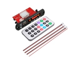 Amplificador Bluetooth 5.0 De 2 X 60 W Con Decodificación De Tarjeta Mp3 Y Manos Libres.