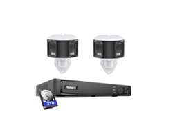Sistema de cámaras de seguridad, resolución de 6 MP, vista panorámica de 180°, 2 unidades de 2 TB OEM