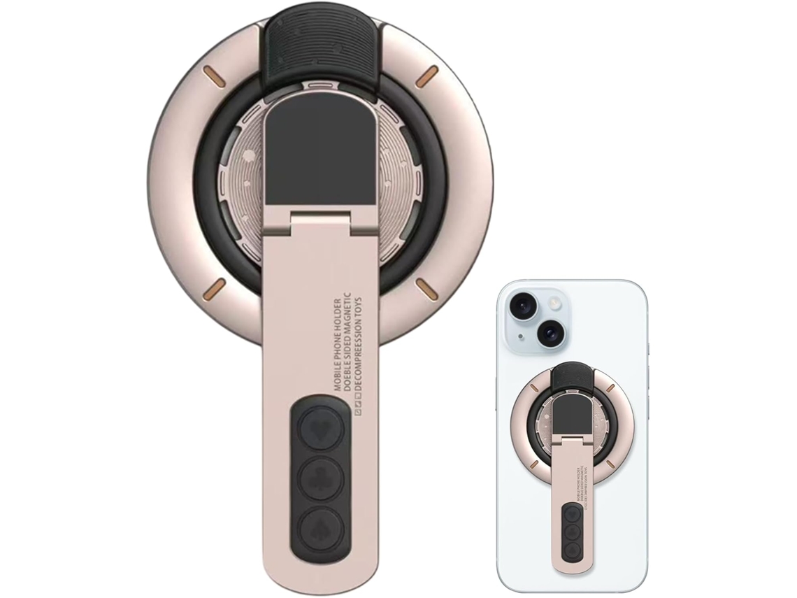 Soporte Magnético De Anillo Para Teléfono De Coche, Soporte De Doble Anillo