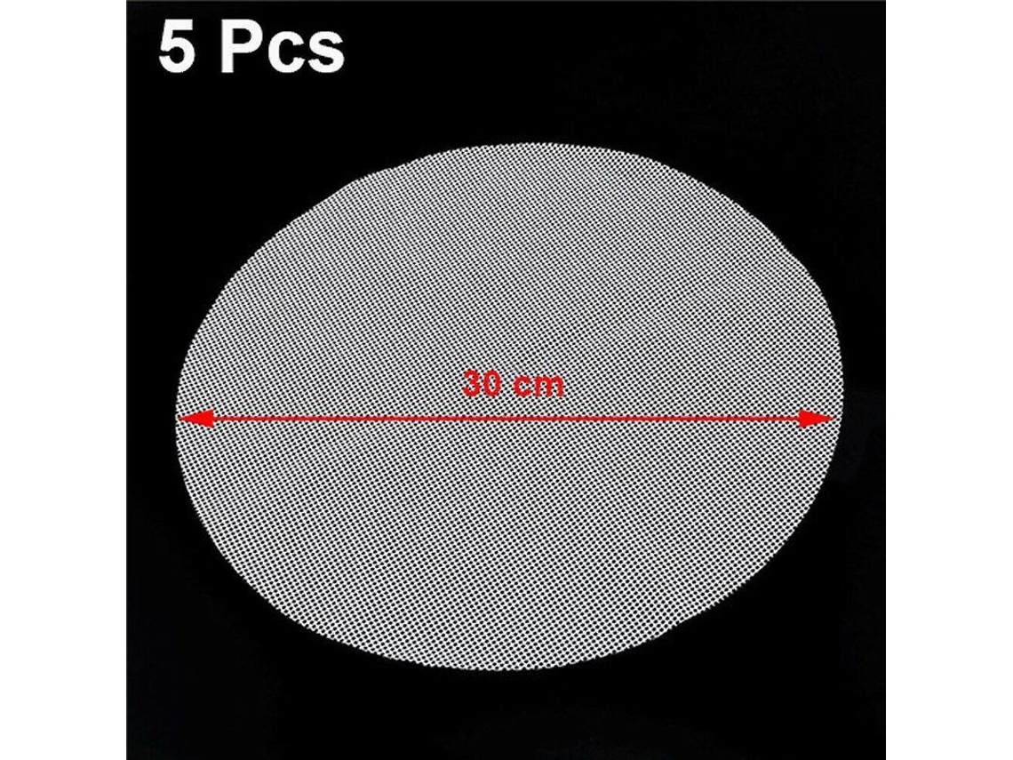 5 Tapetes Redondos Reutilizables De Silicona Antiadherentes Para Vapor De 20-32 Cm Para Cocina Ute30cm