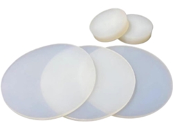 Paquete De 10 Tiras Redondas Sellado Caucho Silicona Blanco Espesor Diámetro A () 2 Mm 100 Mm 38 Mm