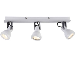 Lámpara de Techo CRISTALRECORD Heli (Blanco - GU10 - Máx. 50W - Aluminio)