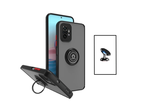 Kit Carcasa para Xiaomi Redmi Note 10 Pro PHONECARE Negro