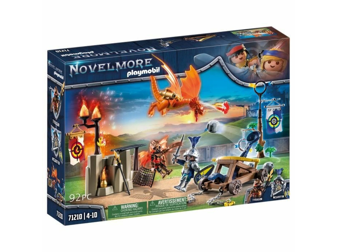 Blocs de Construcción PLAYMOBIL Playset Novelmore (Edad Mínima Recomendada: 3 años - 92 Piezas)