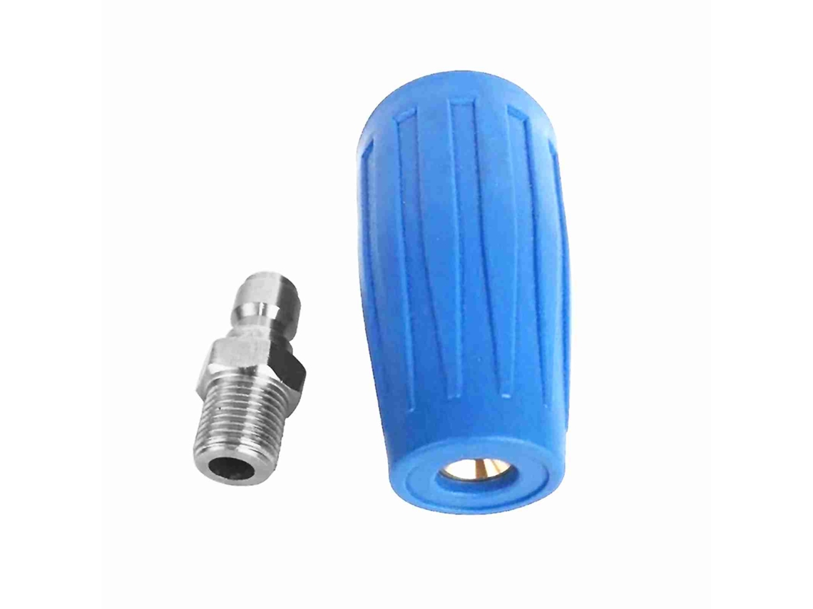 Boquilla Turbo Para Hidrolavadora Rotativa De 4000 Psi Con Conexión Rápida De 1/4" Para Eliminar Corteza, Óxido Y Suciedad.