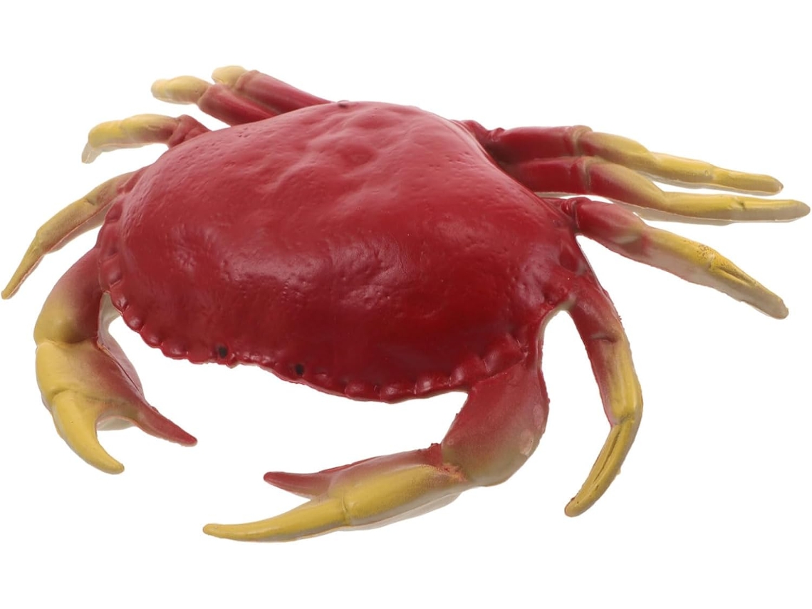 Figura De Cangrejo Artificial Realista, Juguete De Animal Marino, Cangrejo Para Niños Y Niñas