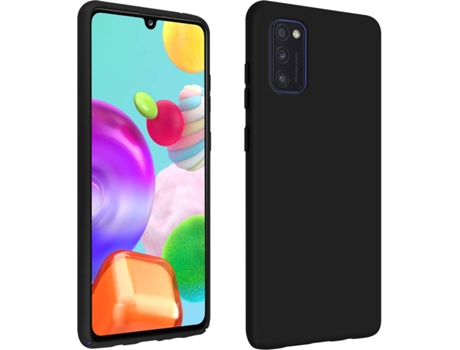 Funda Samsung Galaxy A41 AVIZAR BACK-FAST-BK-A41 Negro