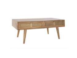 Mesa Centro Mango Ratán Rejilla Natural 115x60x46cm