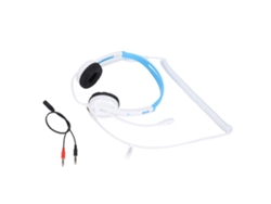Auriculares Infantiles Ajustables, Ligeros Y Con Cancelación De Ruido Para Pc, Teléfono Y Tableta - Blanco