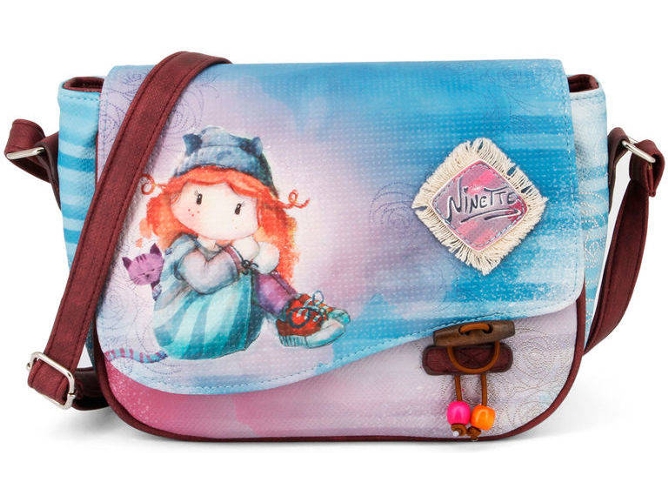 Bolsa KARACTERMANIA Forever Ninette Azul (24x10x19cm)