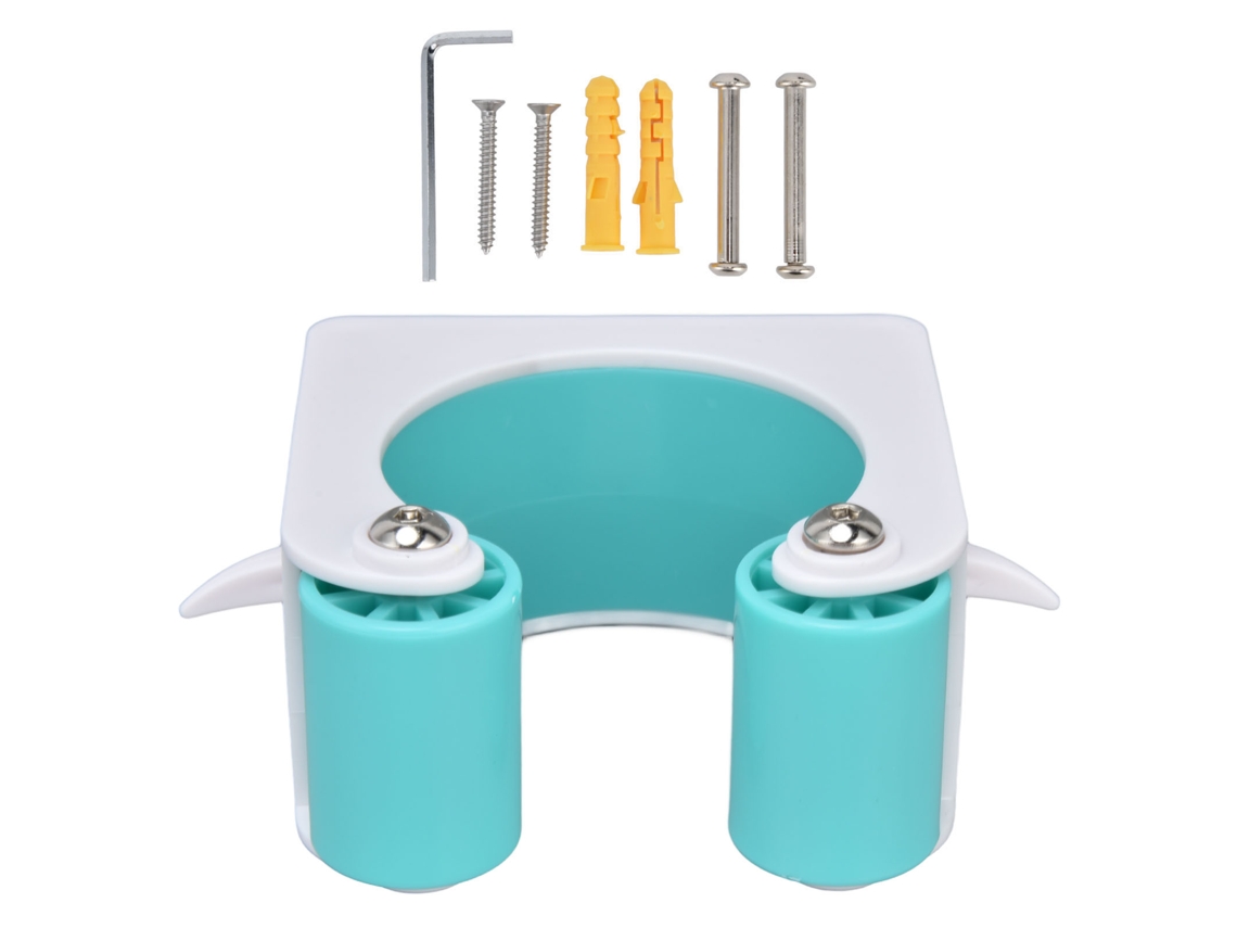 Soporte De Bicicleta Fijo De Pared Estable Y Confiable Multifunción Abs Para Garaje Y Salón Azul