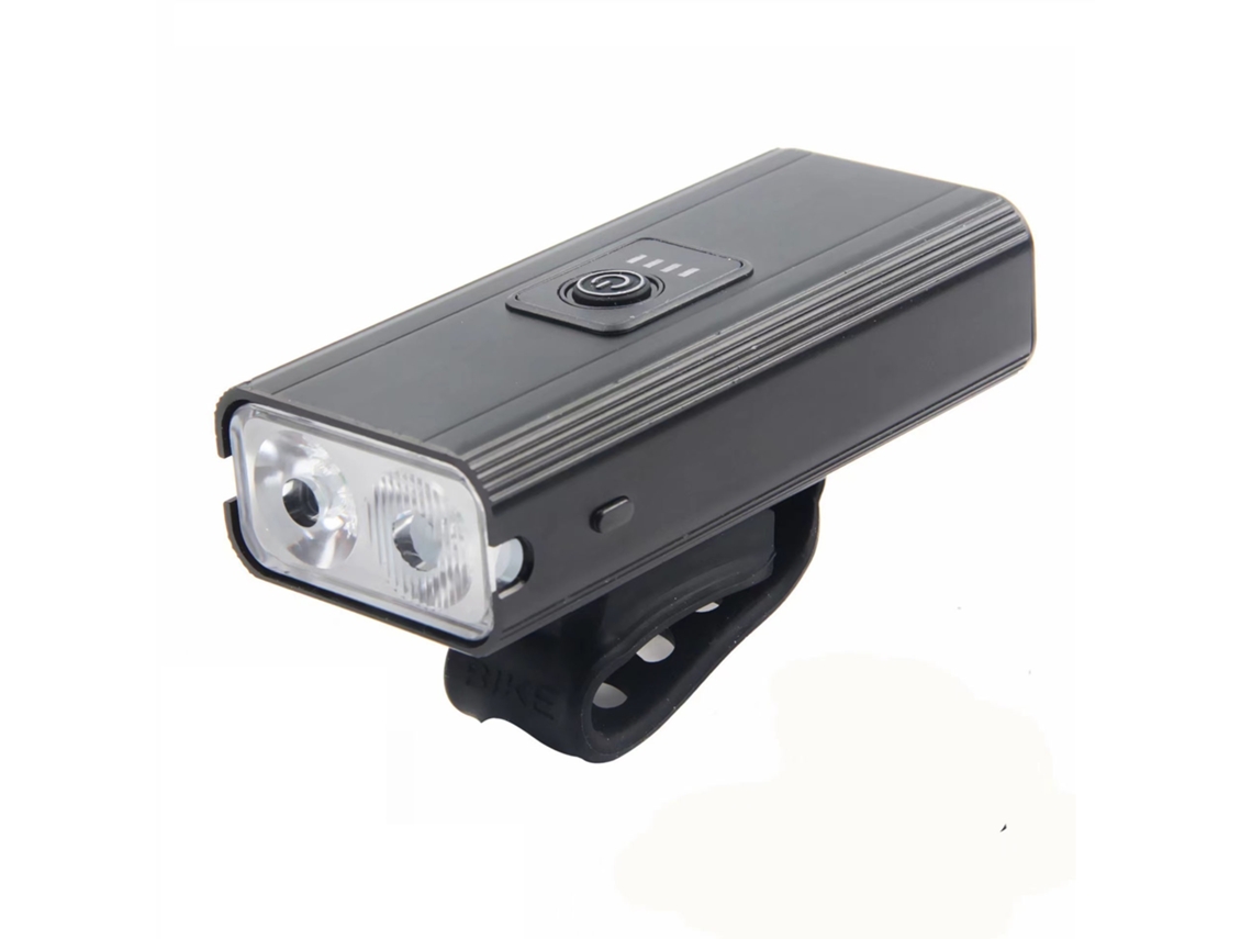 Luz de bicicleta, luz de seguridad impermeable para bicicletas, 6 modos de atenuación para paseos nocturnos, recargable tipo C, Jytgalx