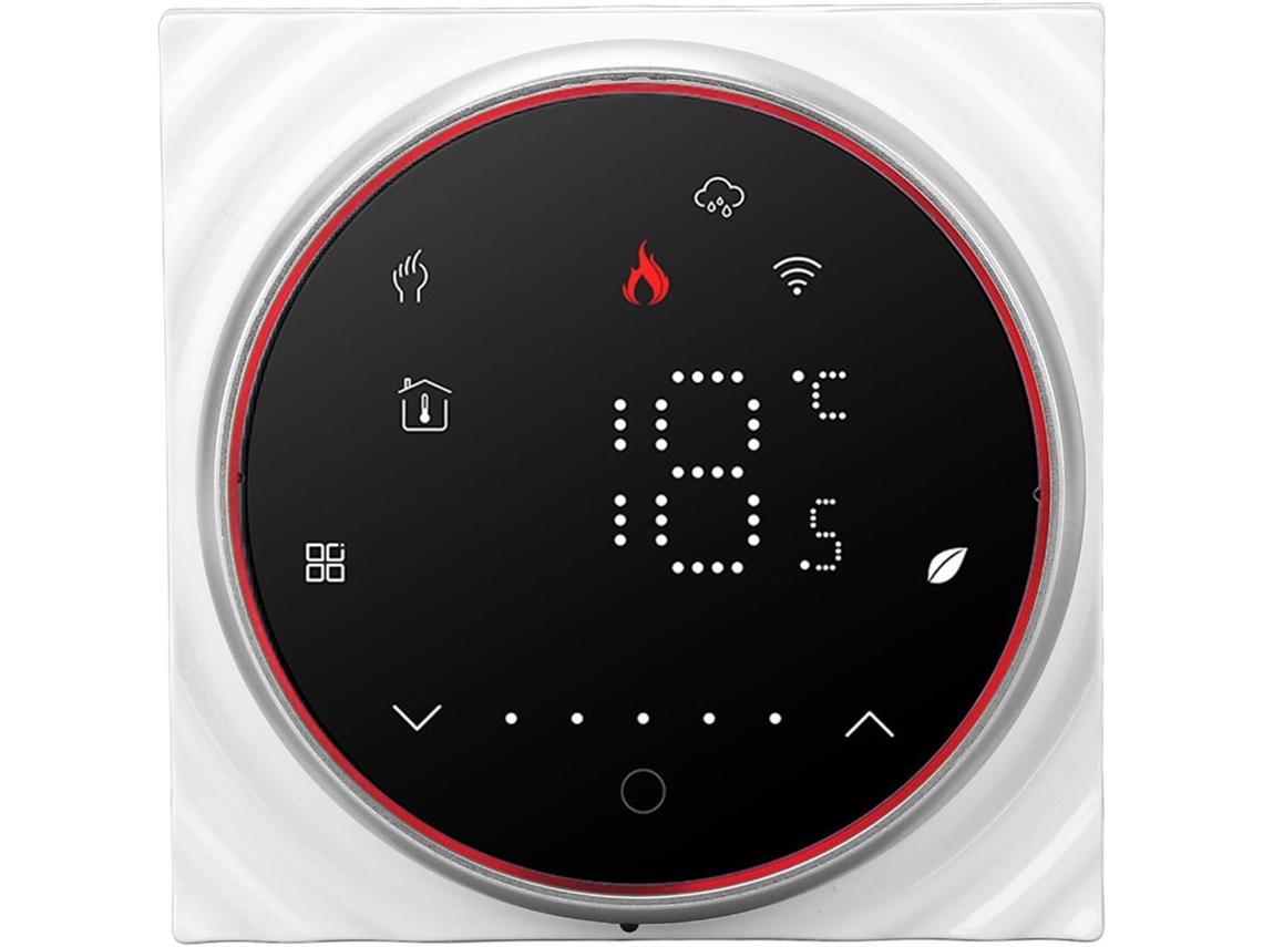 Termostato Inteligente, Pantalla Led Retroiluminada, Unidades Celsius/fahrenheit.