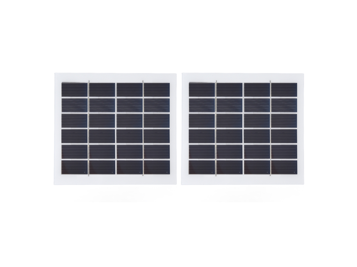 2 Paneles Solares Portátiles De 2w Y 6v Con Miniceldas Solares De Alta Eficiencia Para Iluminación Del Hogar.
