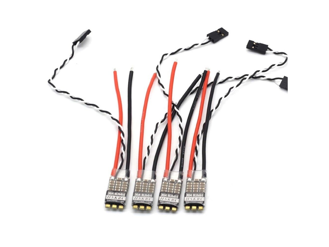 Controlador de velocidad ESC sin escobillas Hskrc 20A/30A/35A/45A 2.4s Blheli S Oneshot Dshot600 para dron de carreras FPV RC