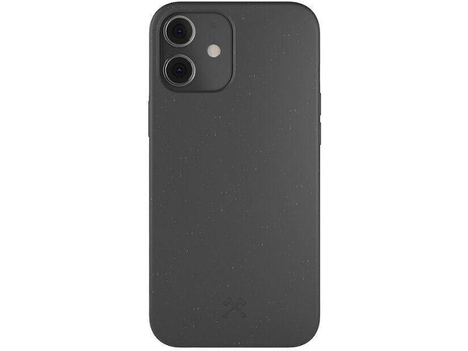 Funda iPhone 12 Mini WOODACESSORIES Bio Ecológica Negro
