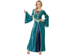 Disfraz de Mujer DISFRAZZES Princesa Medieval Verde (Talla: M/L)