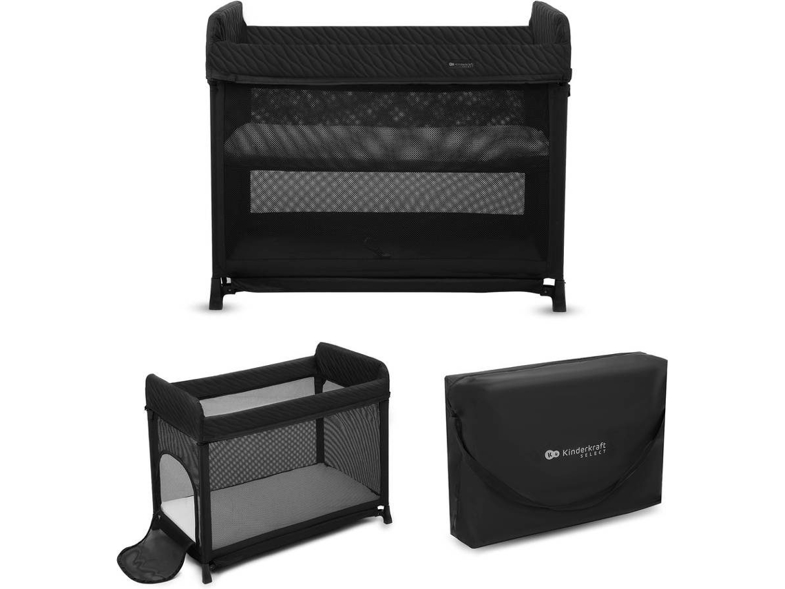 Cuna De Viaje Kinderkraft Moon Dream (negro)