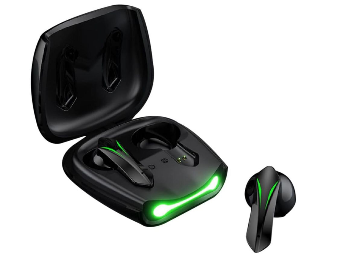 YEMAESRE Auriculares Bluetooth Impermeables Estéreo HiFi Tws con Cancelación De Ruido Negro